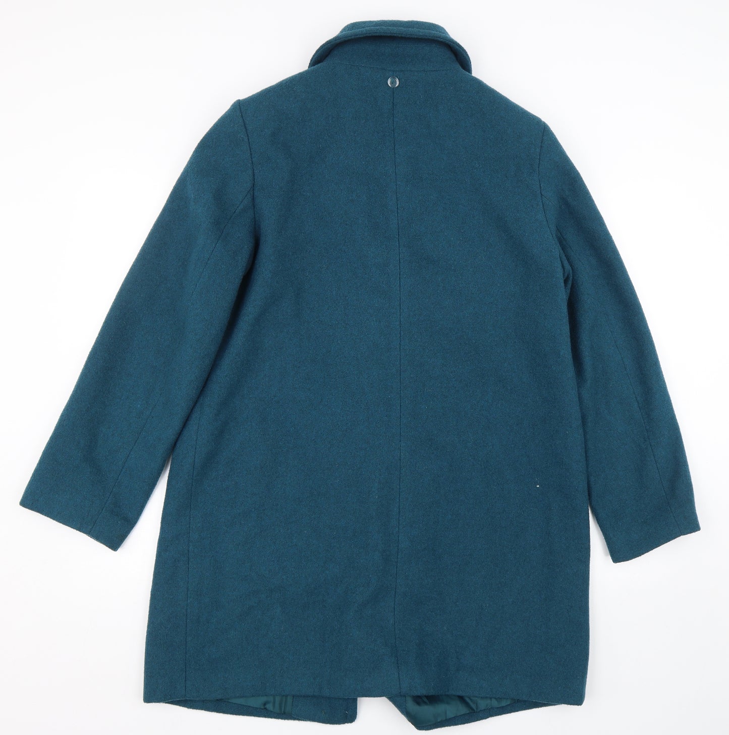 EWM Womens Blue   Trench Coat Coat Size 14