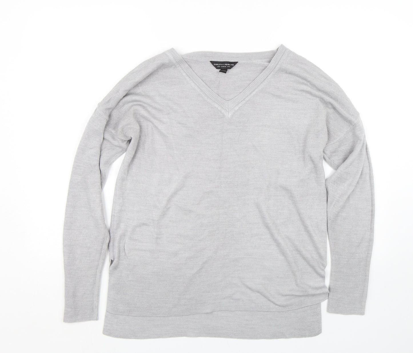 Dorothy Perkins Womens Grey   Pullover Jumper Size 14
