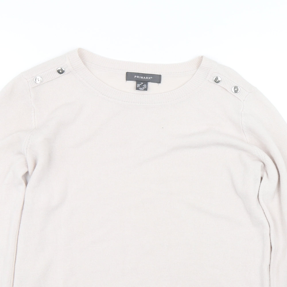 Primark Womens Pink   Pullover Jumper Size XS