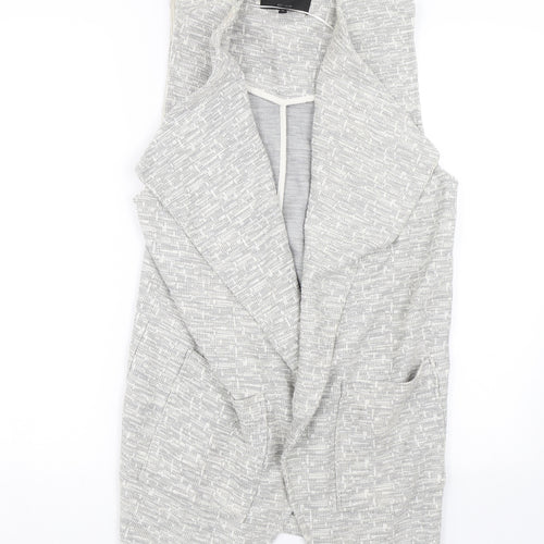 River Island Womens Grey   Cardigan Jumper Size 10