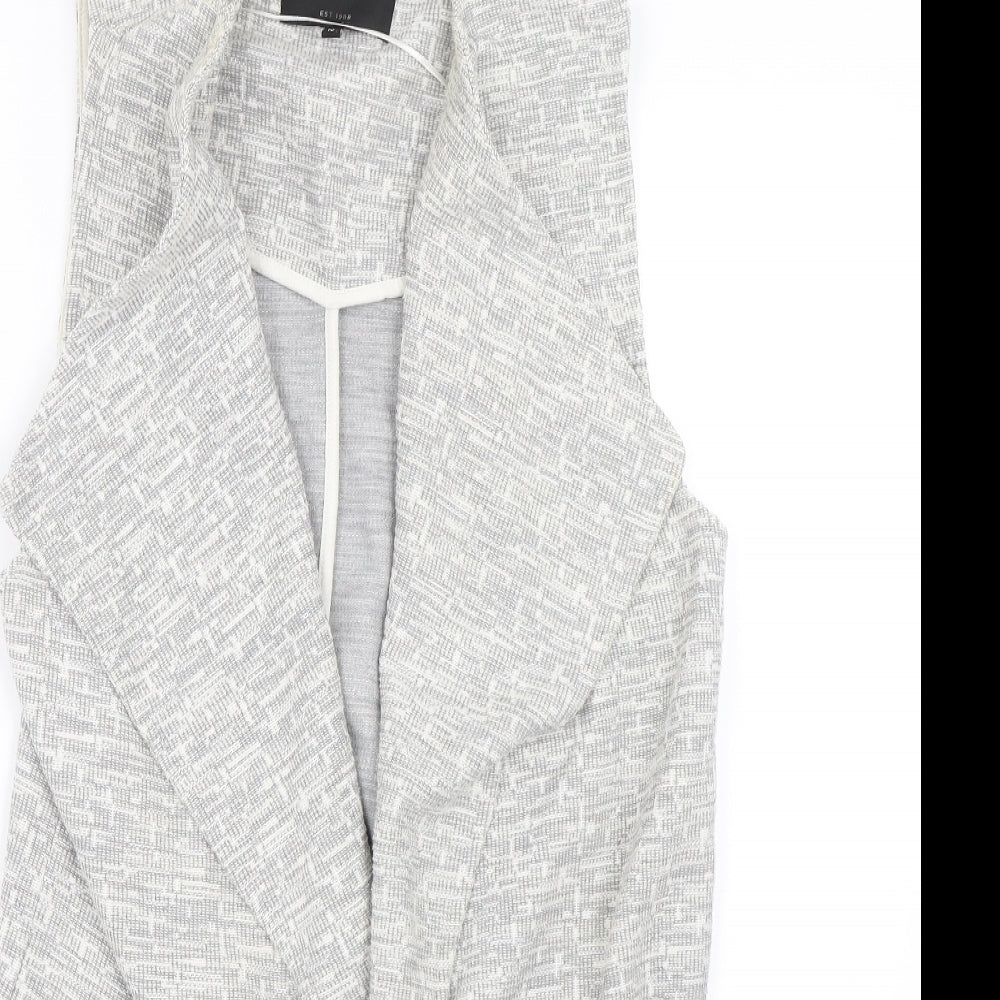River Island Womens Grey   Cardigan Jumper Size 10
