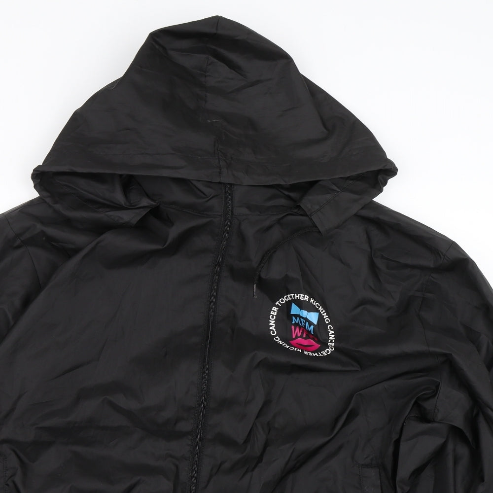 Kariban Mens Black   Rain Coat Coat Size XL