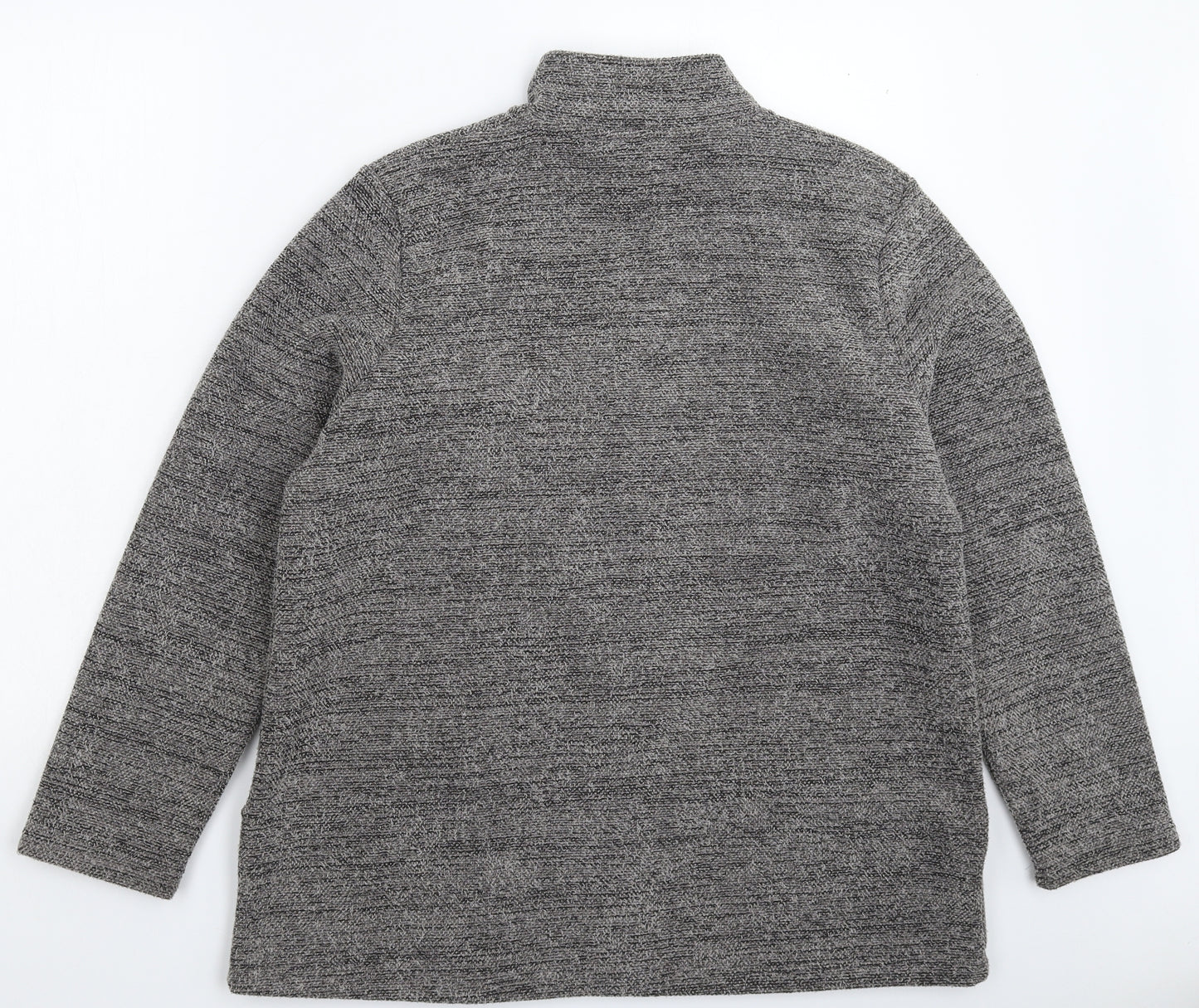 Marks and Spencer Womens Grey  Fleece Jacket  Size 18