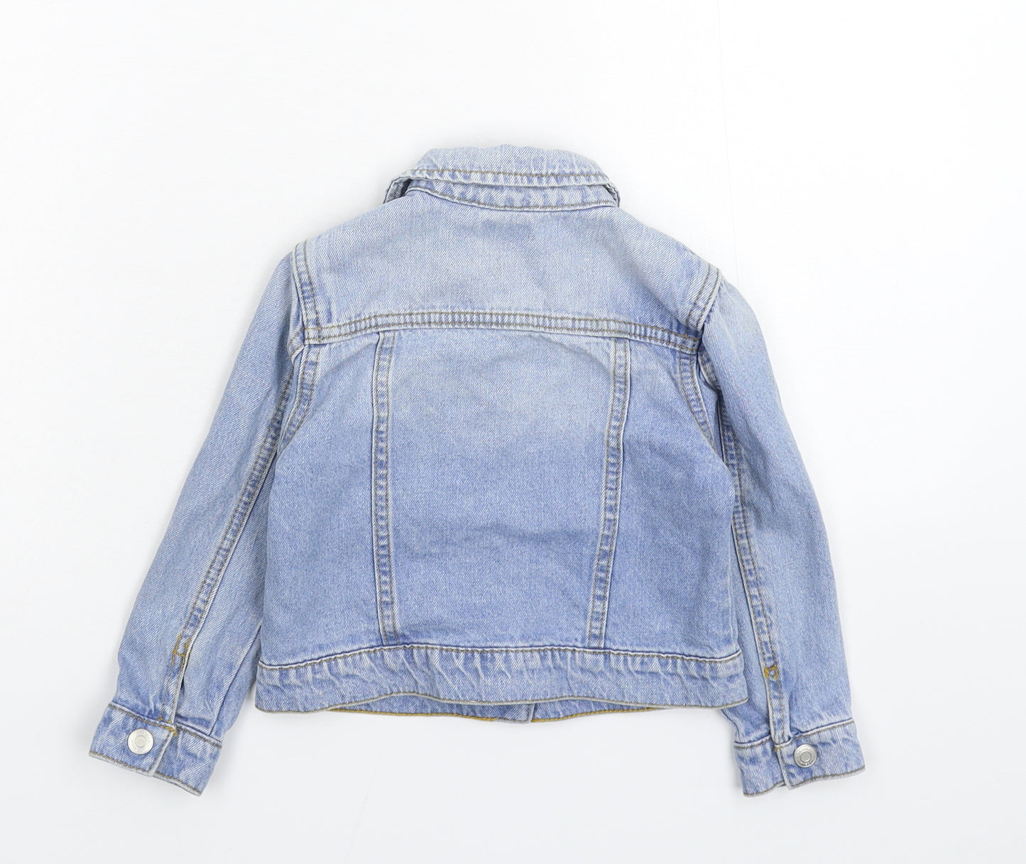 F&F Boys Blue  Denim Jacket  Size 2-3 Years