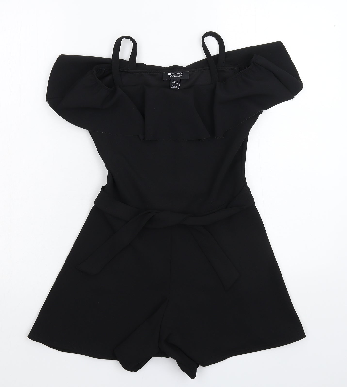 New Look Girls Black   Jumpsuit One-Piece Size 11 Years