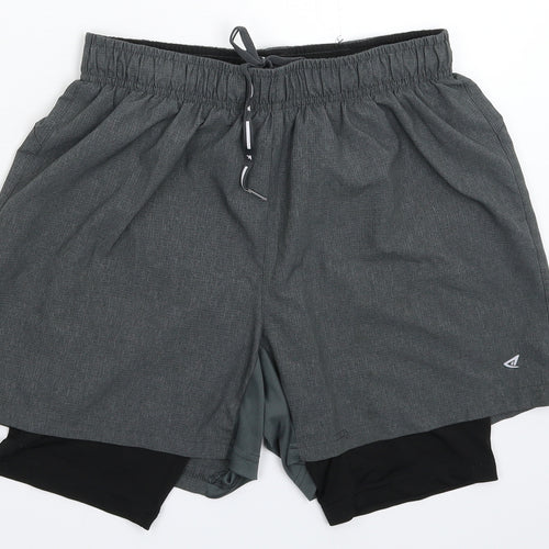 Primark Womens Grey   Athletic Shorts Size M