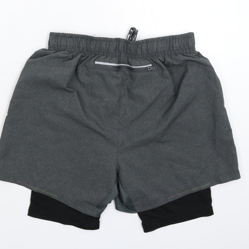 Primark Womens Grey   Athletic Shorts Size M