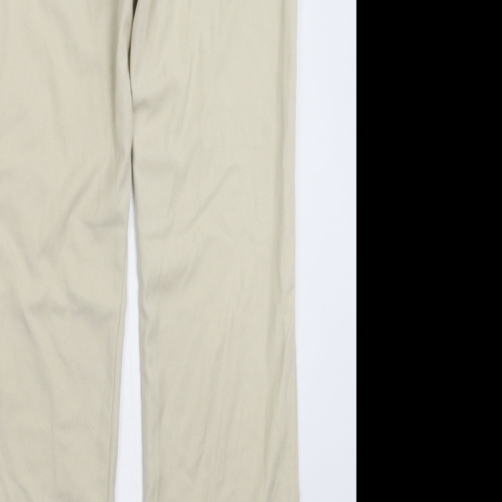 HEINE Womens Beige   Cargo Trousers Size 8 L30 in