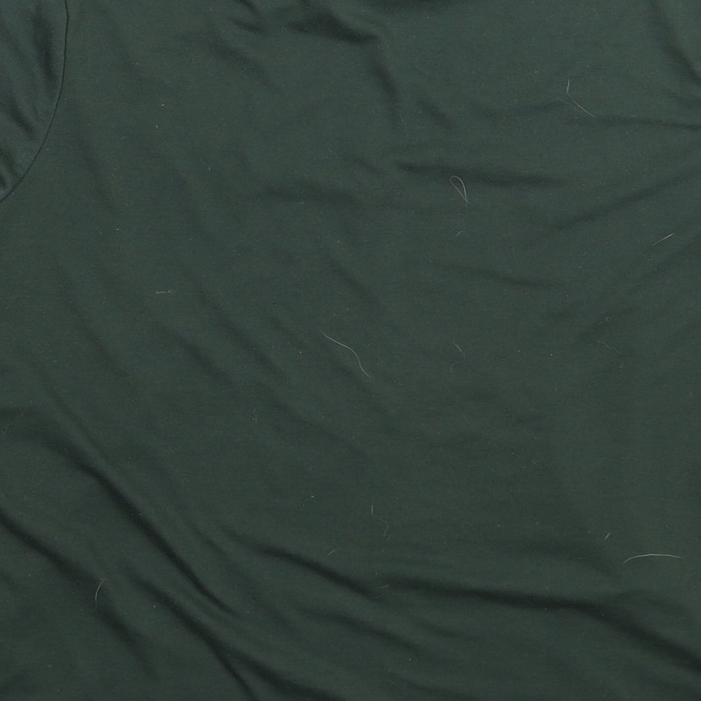 Marks and Spencer Womens Green   Basic T-Shirt Size 14