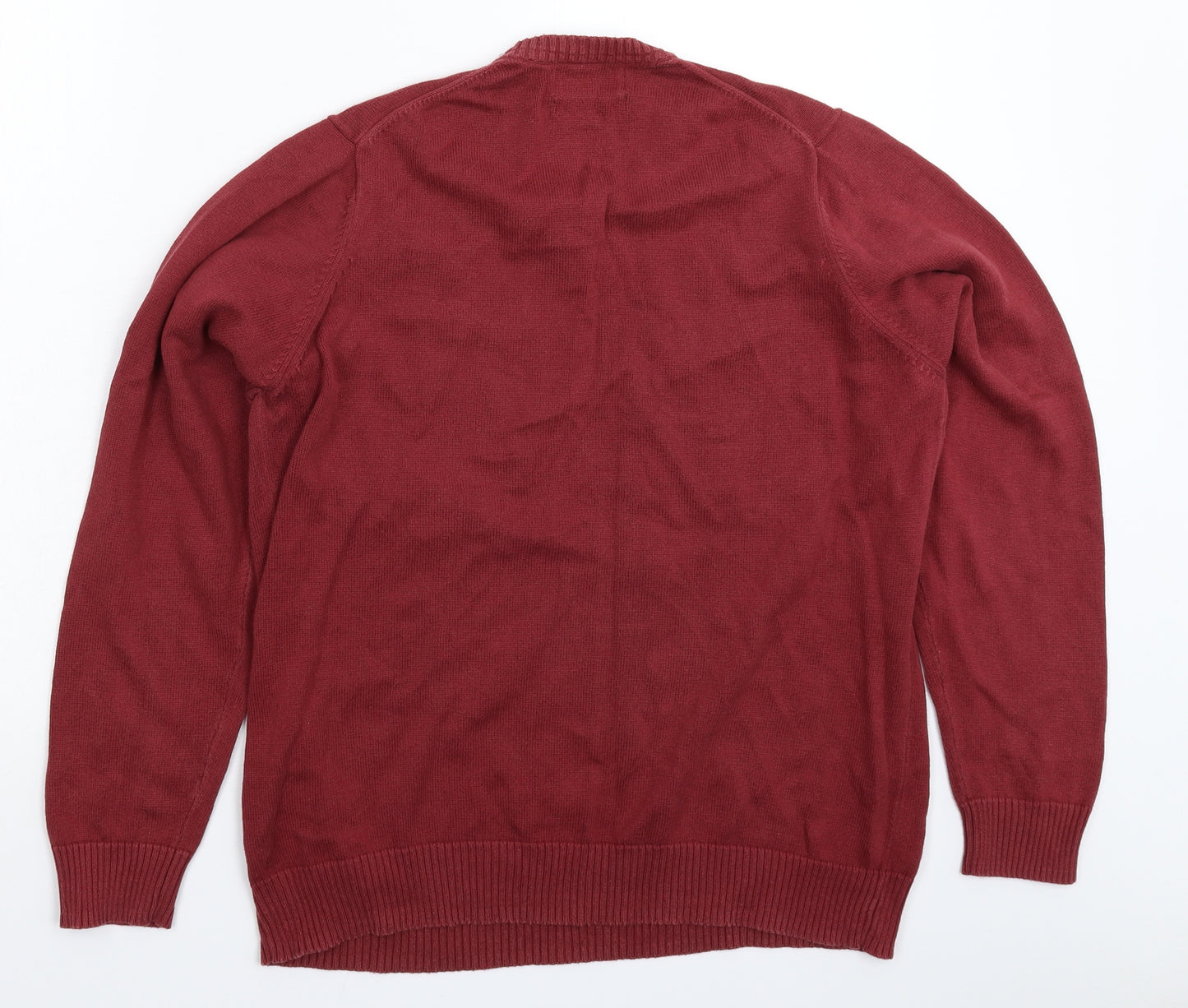 Marks and Spencer Mens Brown  Knit Pullover Jumper Size M