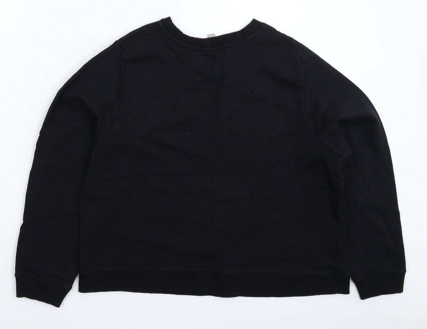 ASOS Womens Black   Pullover Sweatshirt Size 18