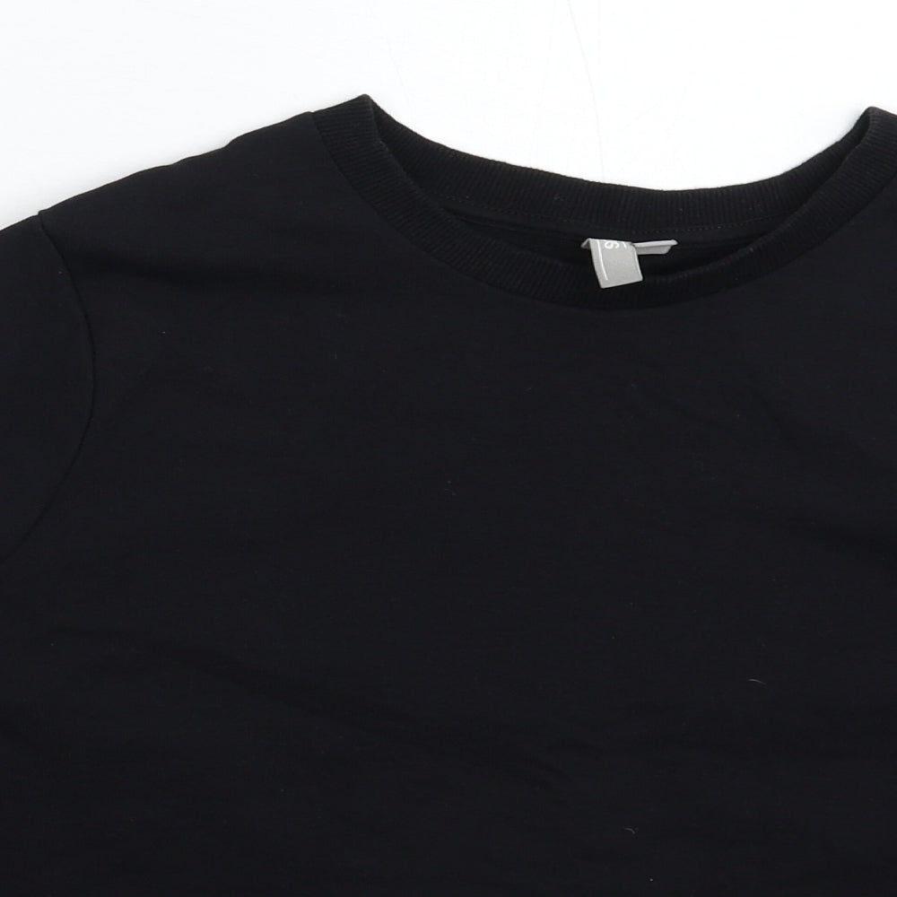 ASOS Womens Black   Pullover Sweatshirt Size 18