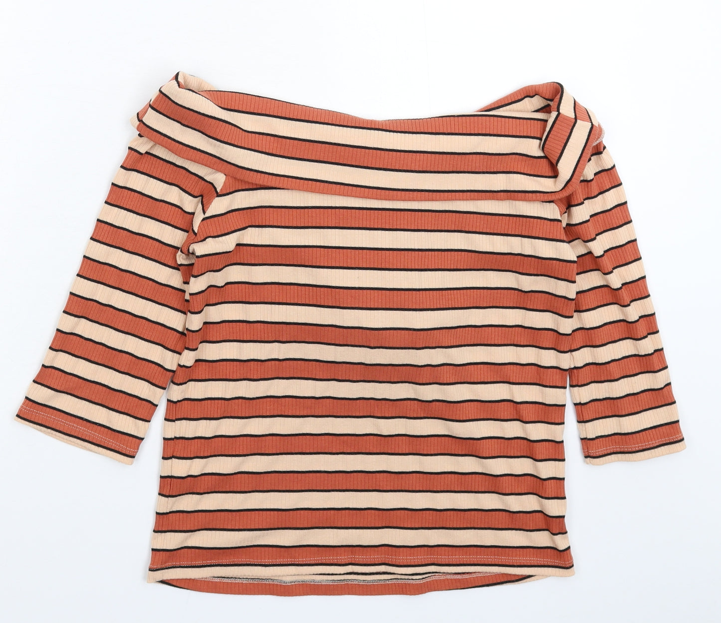 River Island Womens Multicoloured Striped  Pullover Jumper Size 16