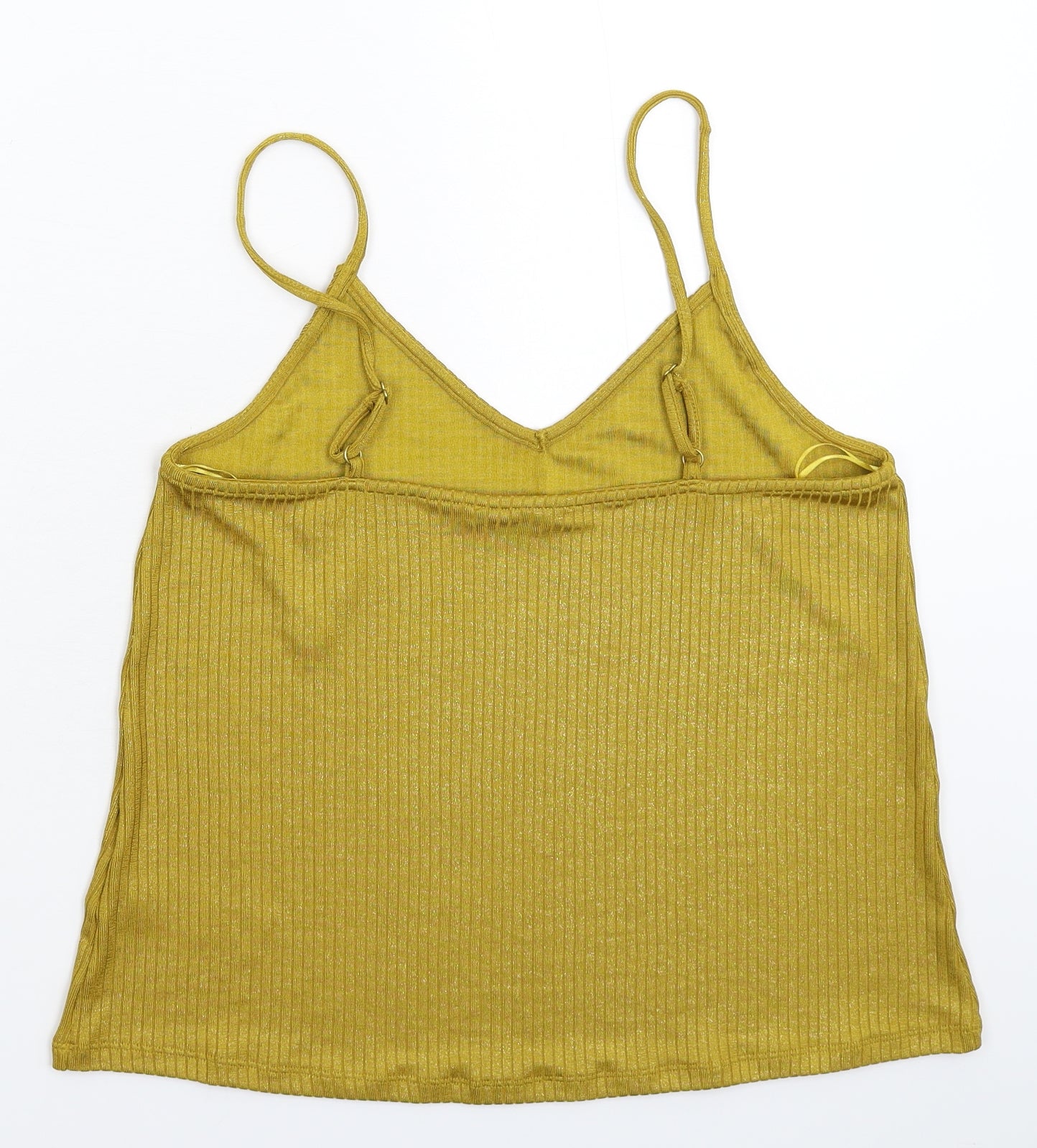 Marks and Spencer Womens Yellow   Basic Tank Size 14