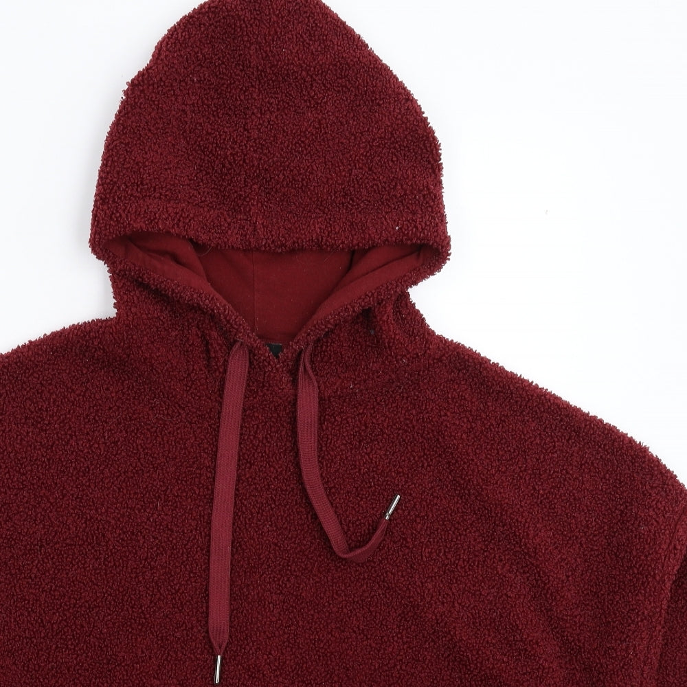 New Look Womens Brown   Pullover Hoodie Size 14  - Oversized