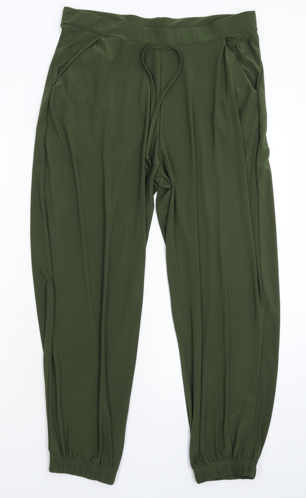 Kasama Womens Green   Trousers  Size M L25 in
