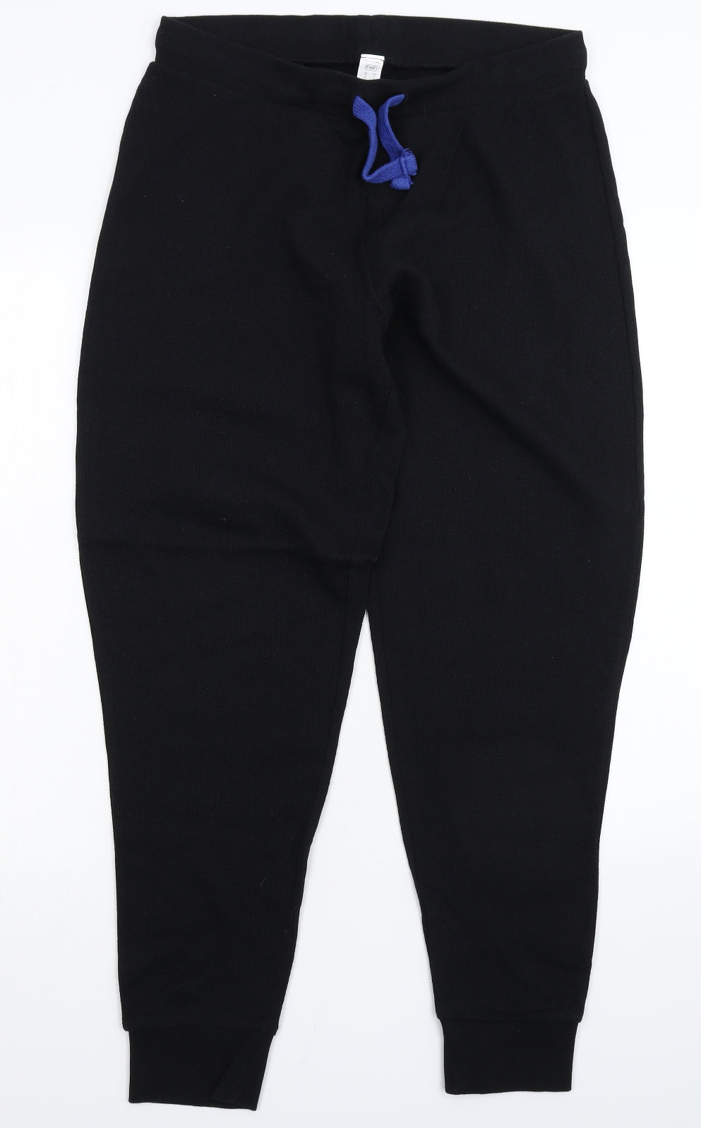 F&F Mens Black   Jogger Trousers Size M L30 in