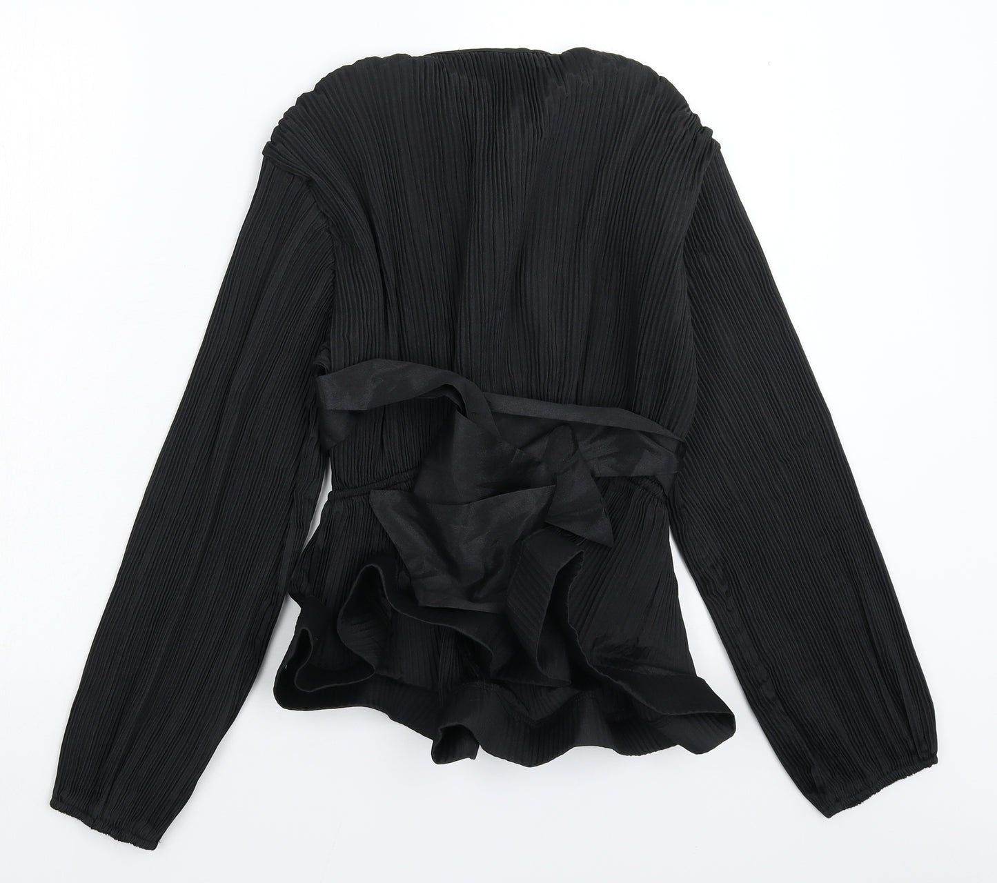 Flamant Rose Womens Black   Basic Blouse Size S