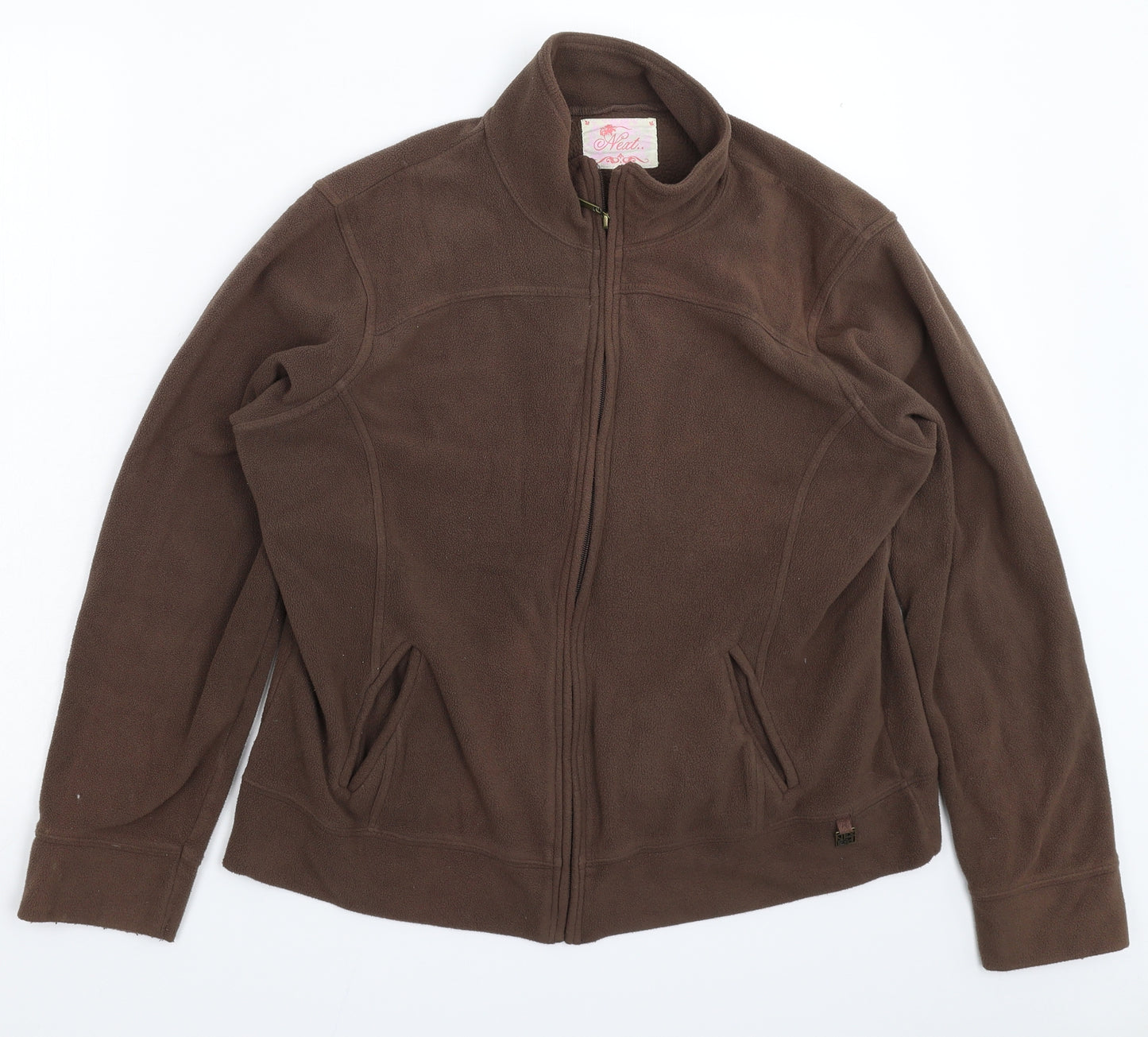 NEXT Womens Grey  Fleece Jacket  Size 18