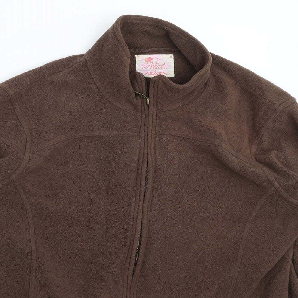 NEXT Womens Grey  Fleece Jacket  Size 18