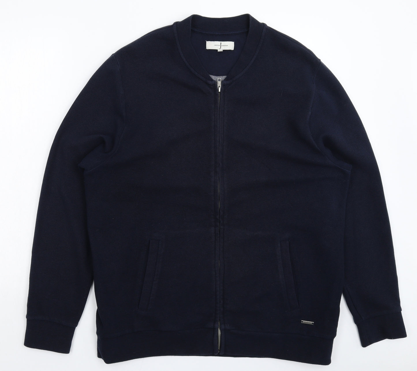 Jasper Conran Mens Blue   Bomber Jacket Jacket Size XL