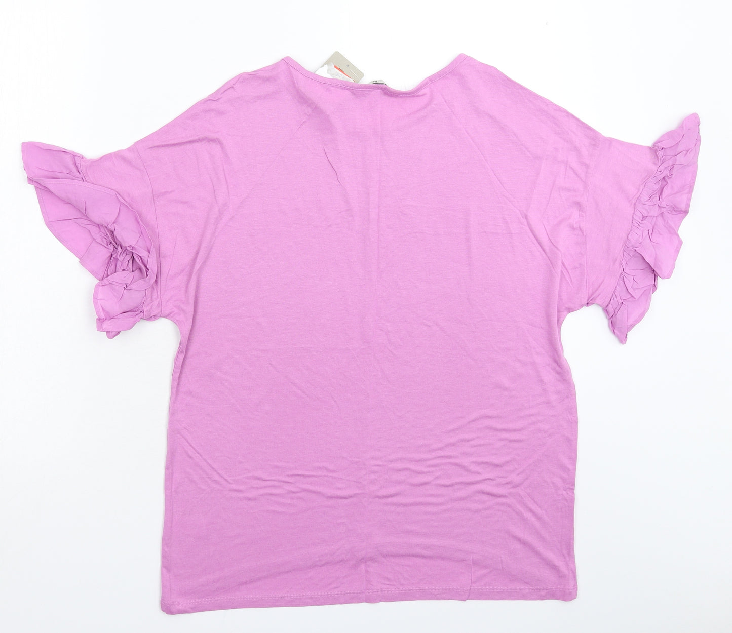 TU Womens Pink   Basic T-Shirt Size 12