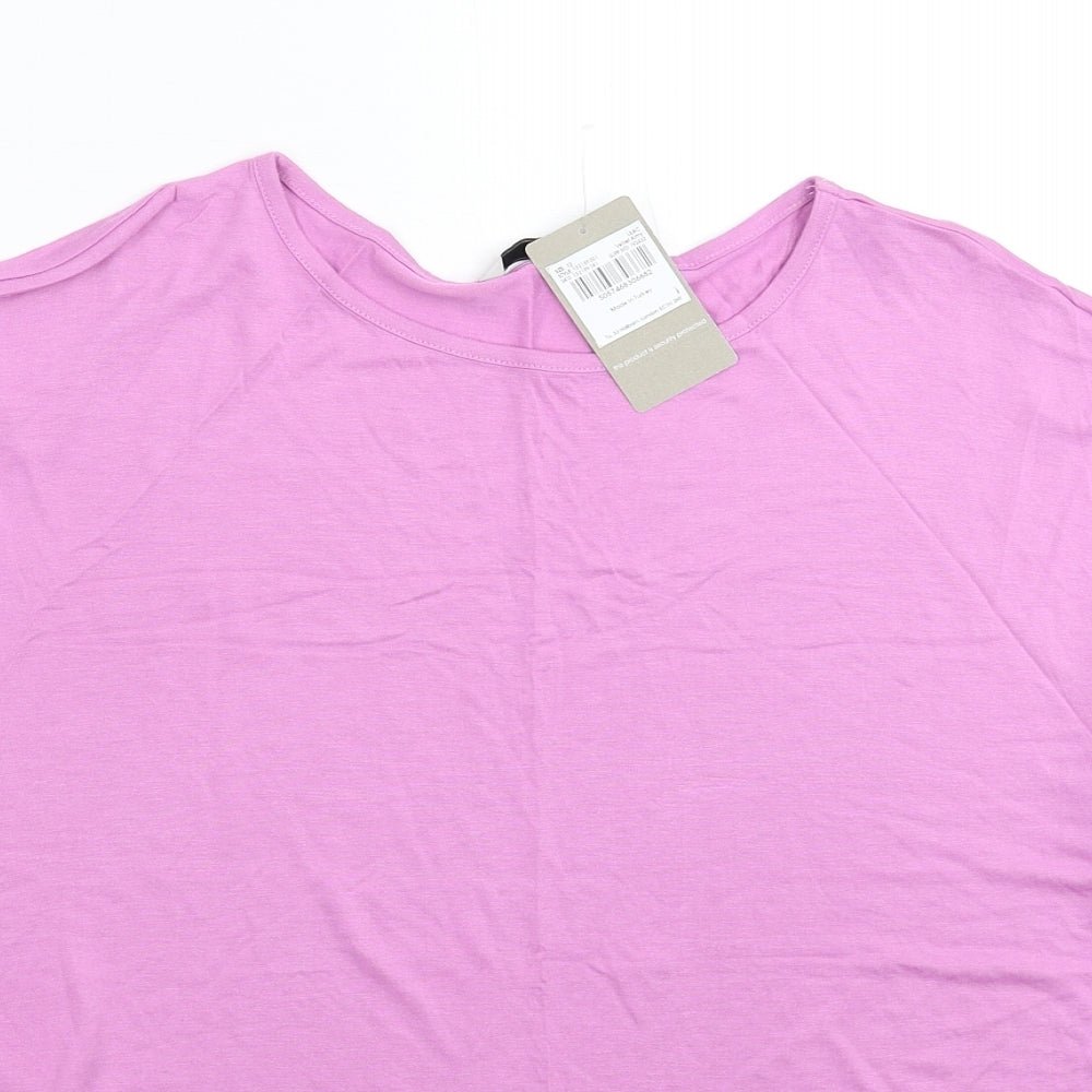 TU Womens Pink   Basic T-Shirt Size 12