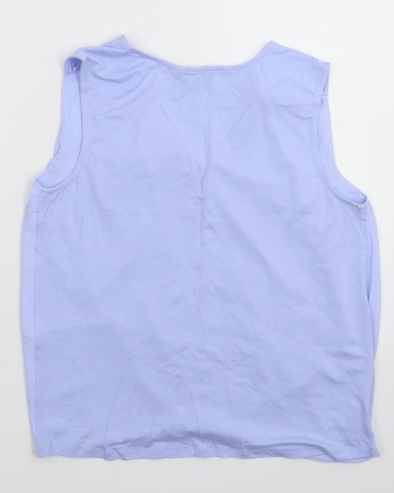 Select Womens Blue   Basic Tank Size 12