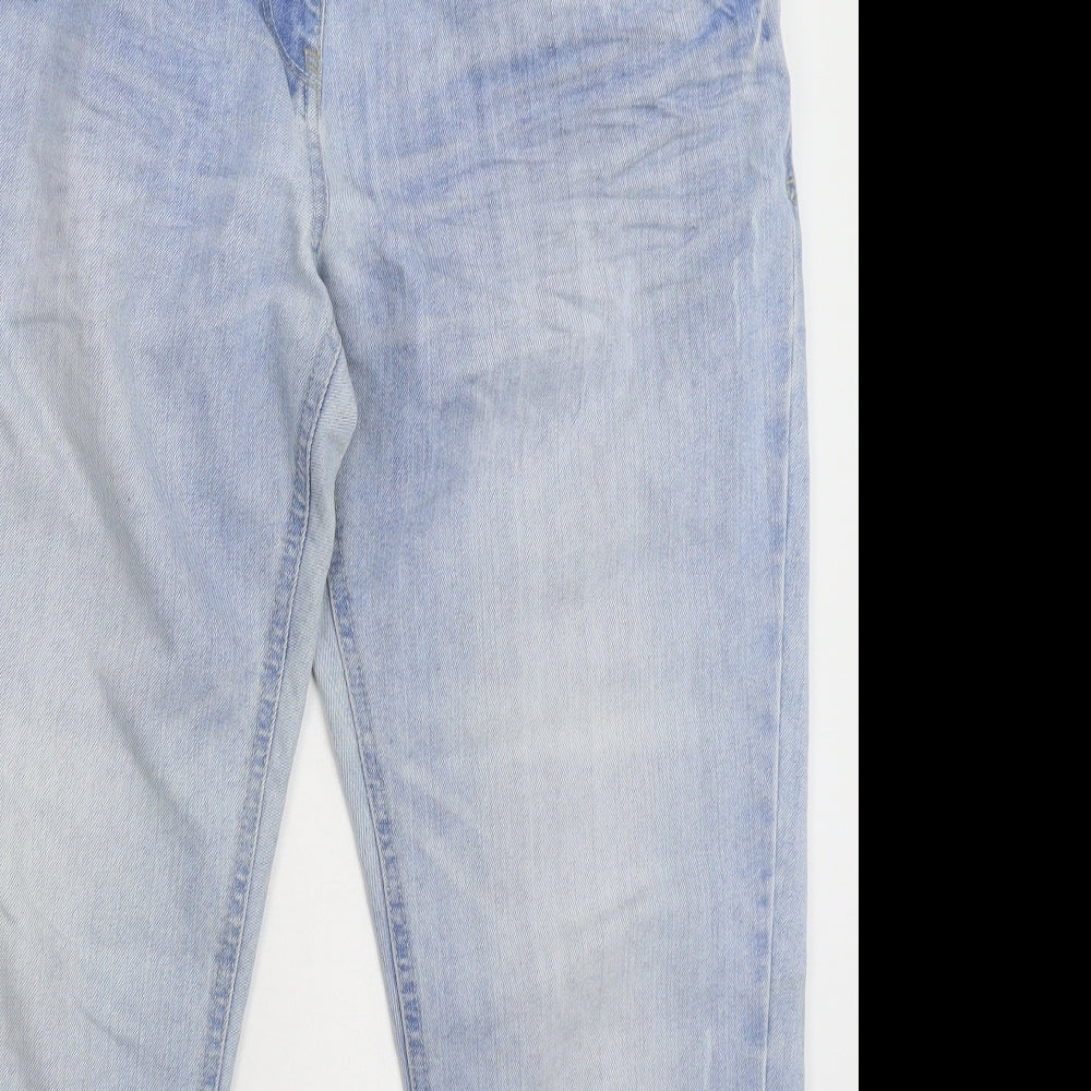 NEXT Womens Blue  Denim Cropped Jeans Size 14 L26 in