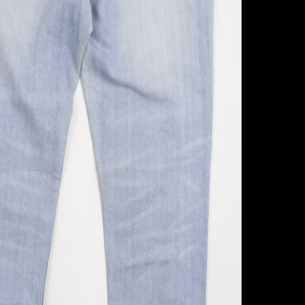NEXT Womens Blue  Denim Cropped Jeans Size 14 L26 in