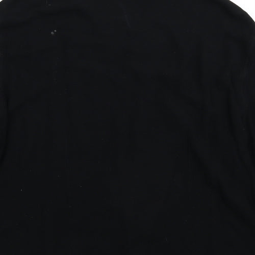 Offshoot Womens Black   Basic Button-Up Size L