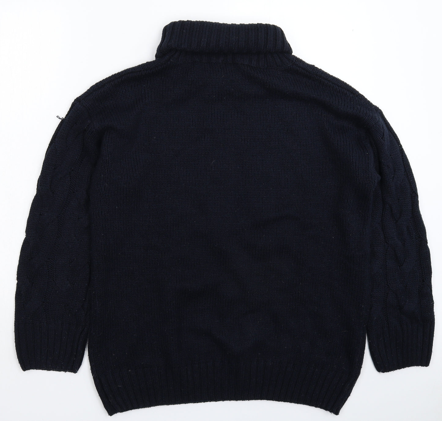 Preworn Mens Blue  Knit Pullover Jumper Size XL