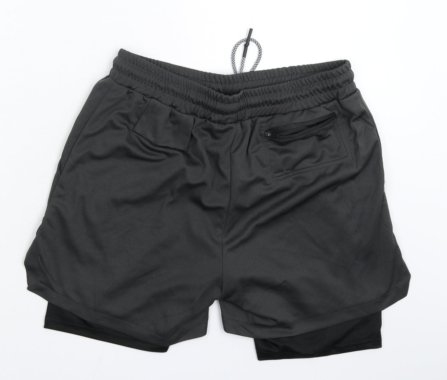 Superora Mens Grey   Athletic Shorts Size L