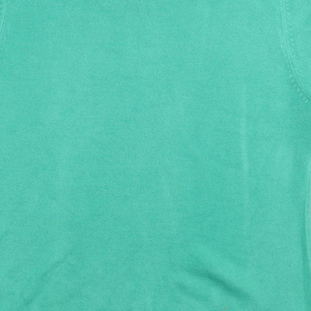 Marks and Spencer Womens Green  Knit Pullover Jumper Size M