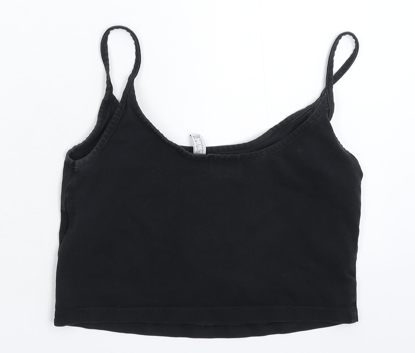 adidas Womens Black   Cropped Tank Size 6