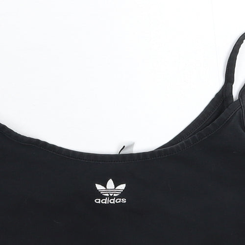 adidas Womens Black   Cropped Tank Size 6