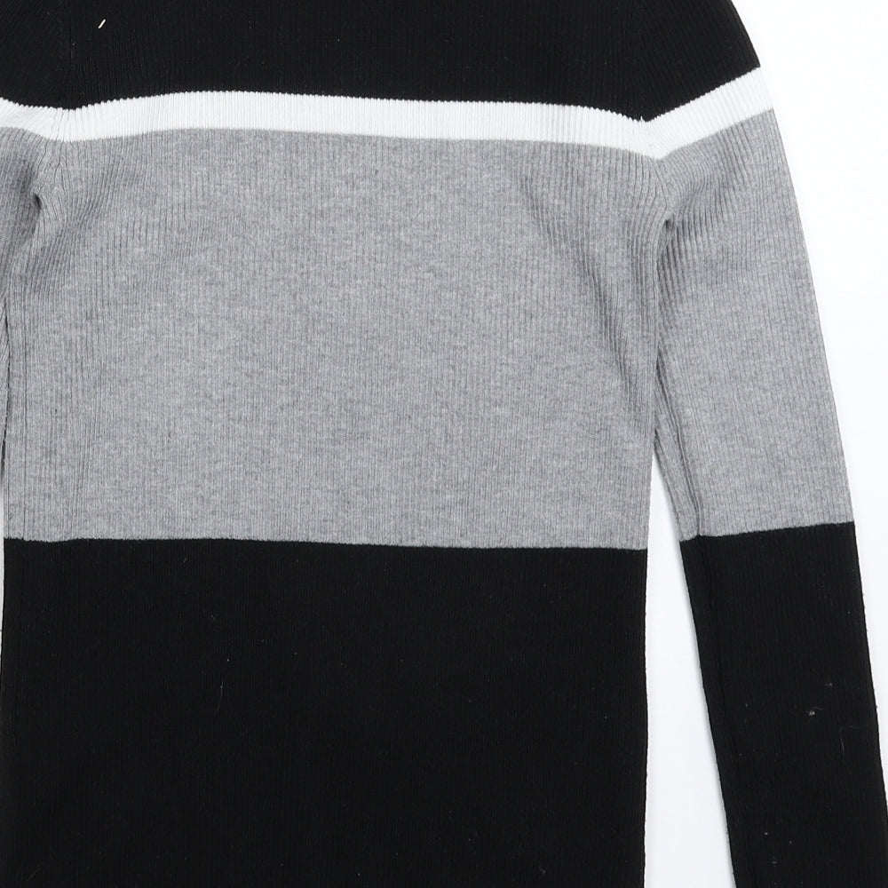 Papaya Womens Multicoloured  Knit Pullover Jumper Size 10