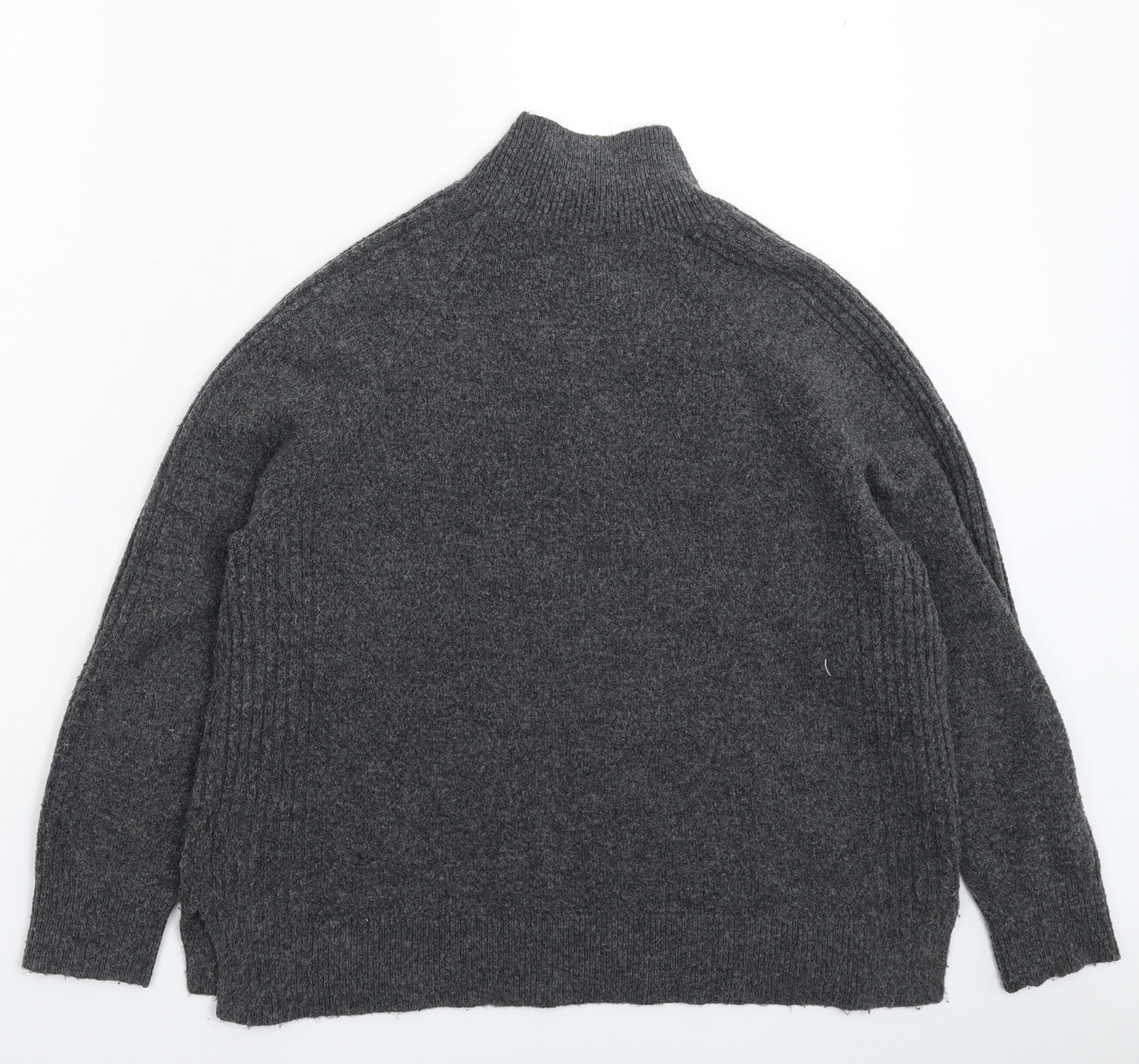 F&F Womens Grey  Knit Pullover Jumper Size 16