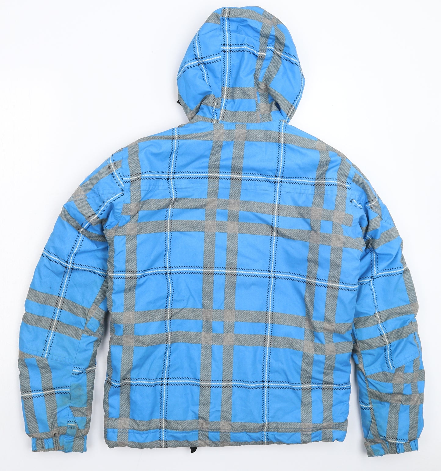 O'Neill Boys Blue Check  Jacket  Size 14 Years