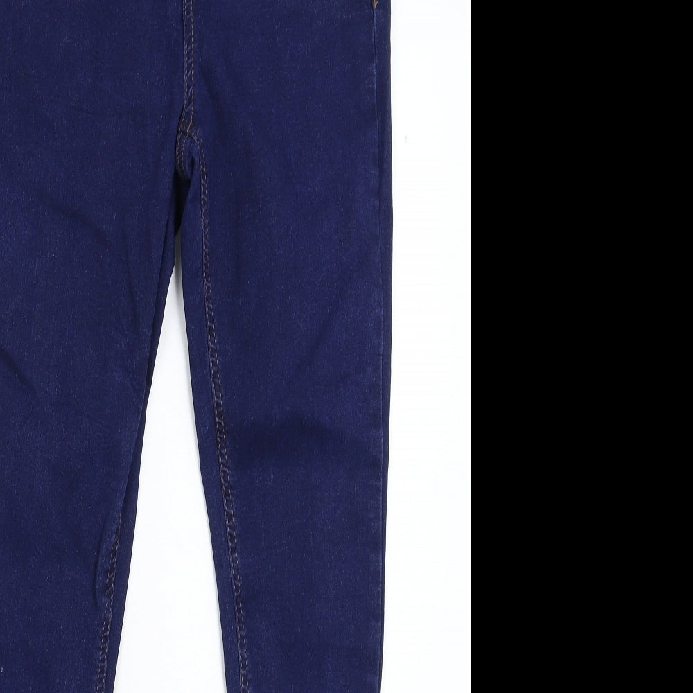 George Womens Blue  Denim Skinny Jeans Size 12 L28 in