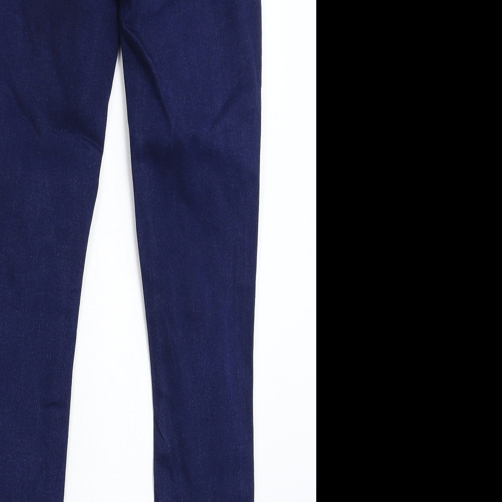 George Womens Blue  Denim Skinny Jeans Size 12 L28 in