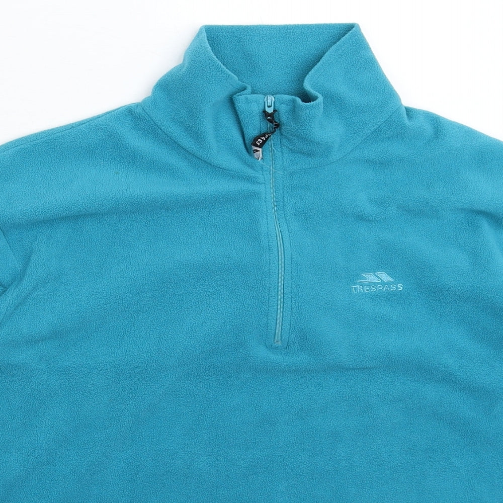 Trespass Womens Blue  Fleece Jacket  Size L