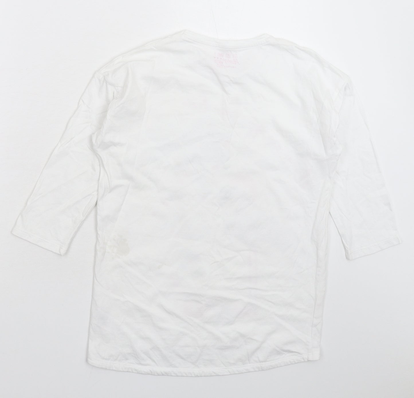 F&F Girls White   Basic T-Shirt Size 12-13 Years