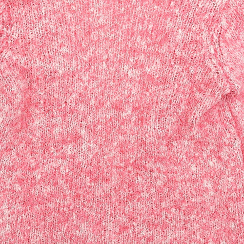 TU Womens Pink  Knit Cardigan Jumper Size M