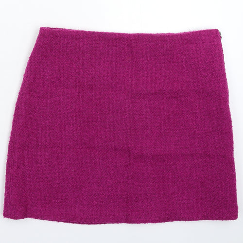 George Womens Pink  Knit Mini Skirt Size 14