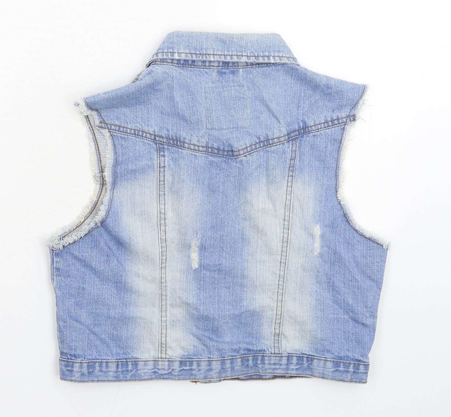 Denim & Co. Womens   Denim Jacket  Size 12