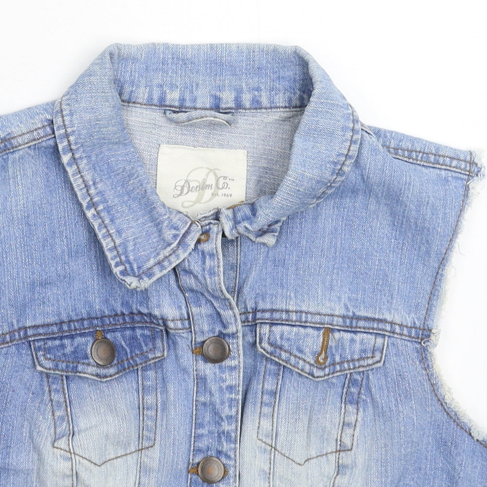 Denim & Co. Womens   Denim Jacket  Size 12