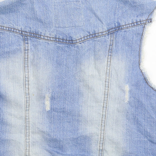 Denim & Co. Womens   Denim Jacket  Size 12