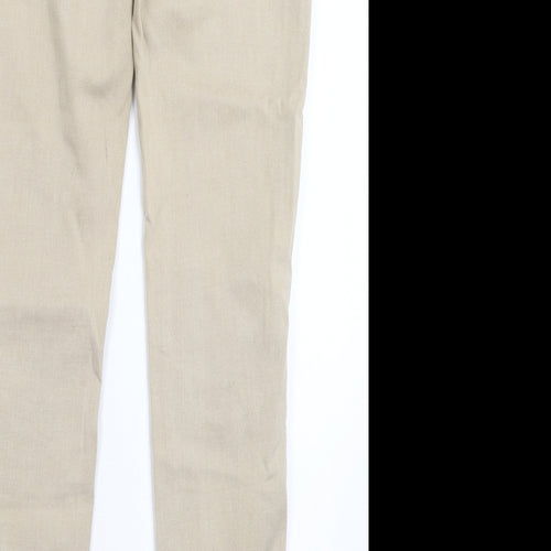 Preworn Womens Grey  Denim Skinny Jeans Size 36 in L30 in