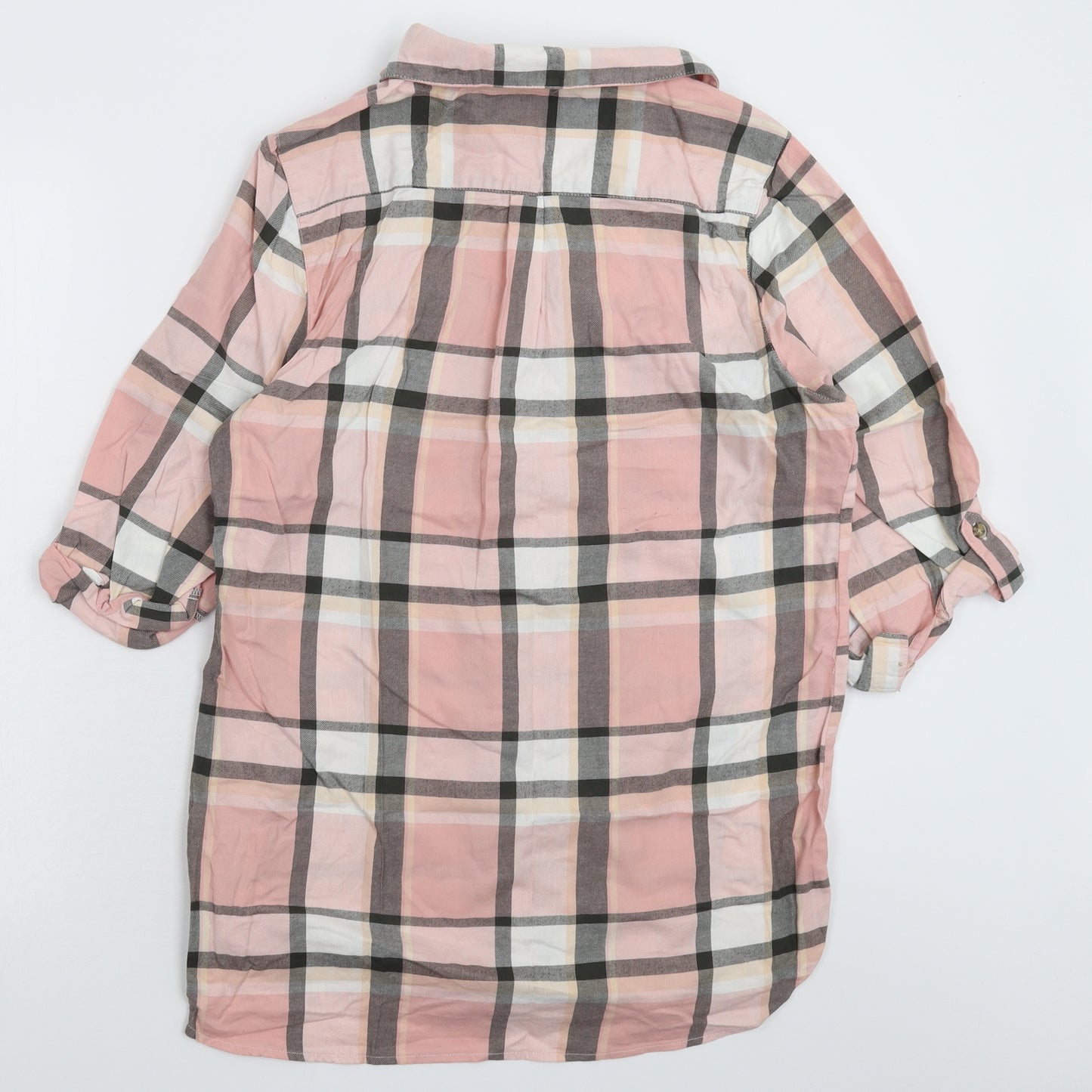 Be You K Womens Multicoloured Check  Basic Button-Up Size 16